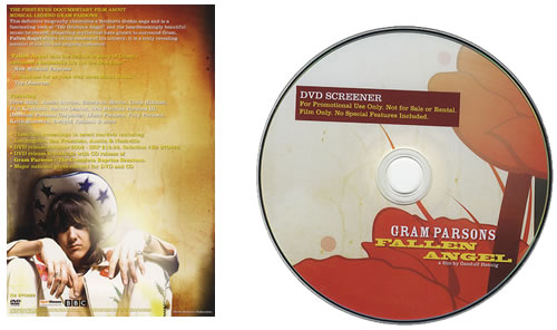 Fallen Angel DVD packaging from the Rhino catalogue release